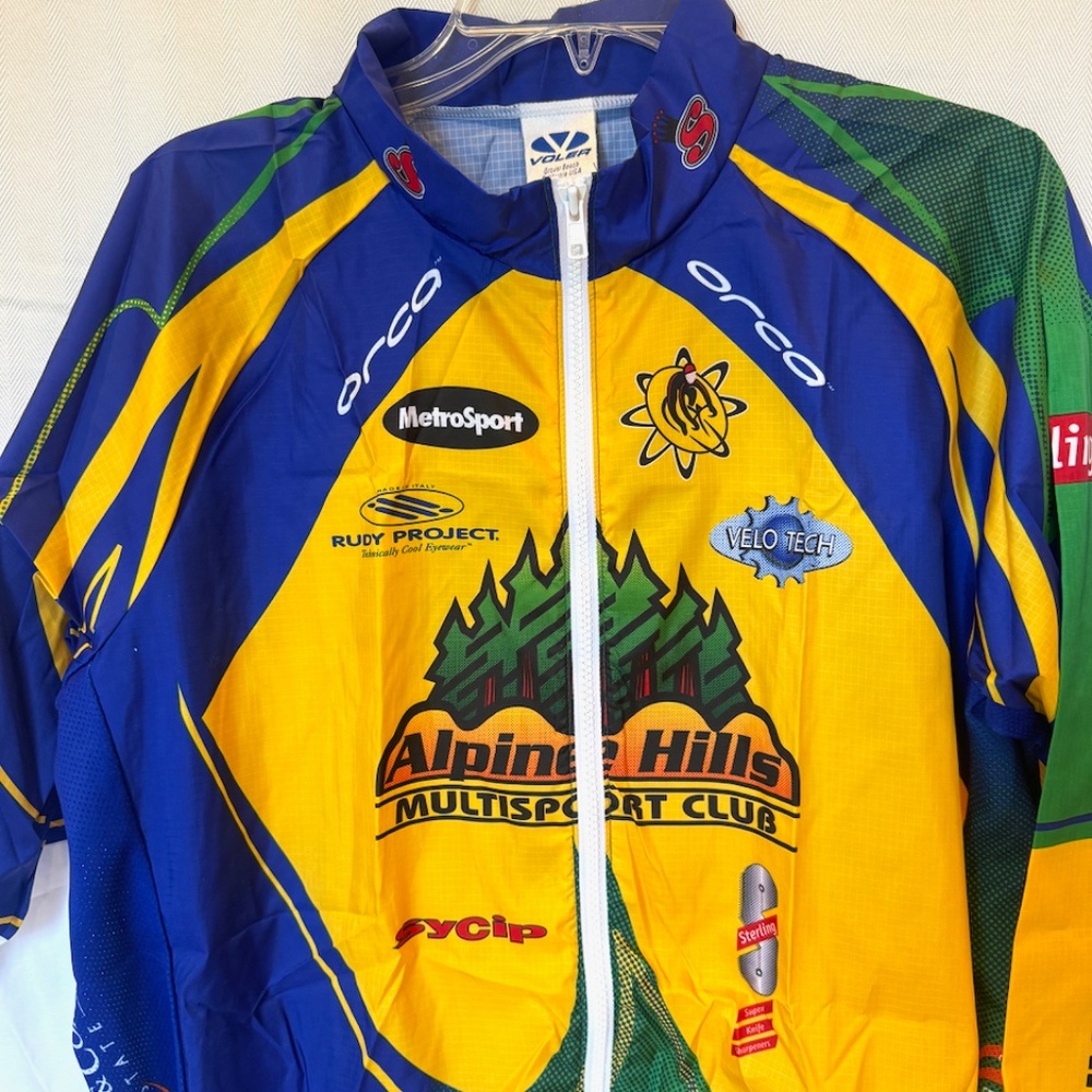 Voler Vortex Ripstop Race Raglan Full Zip Long Sleeve Cycling Jacket - Picture 4 of 6